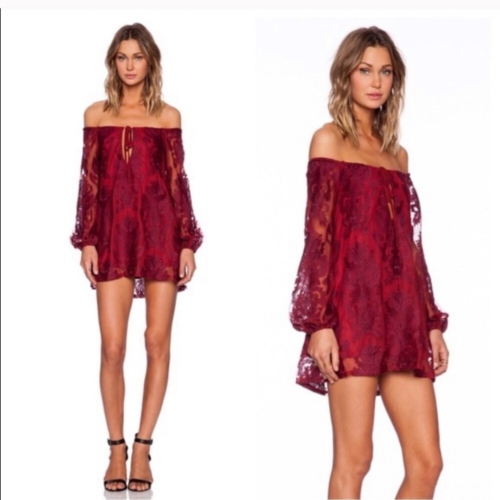 For love and lemons sangria dress
